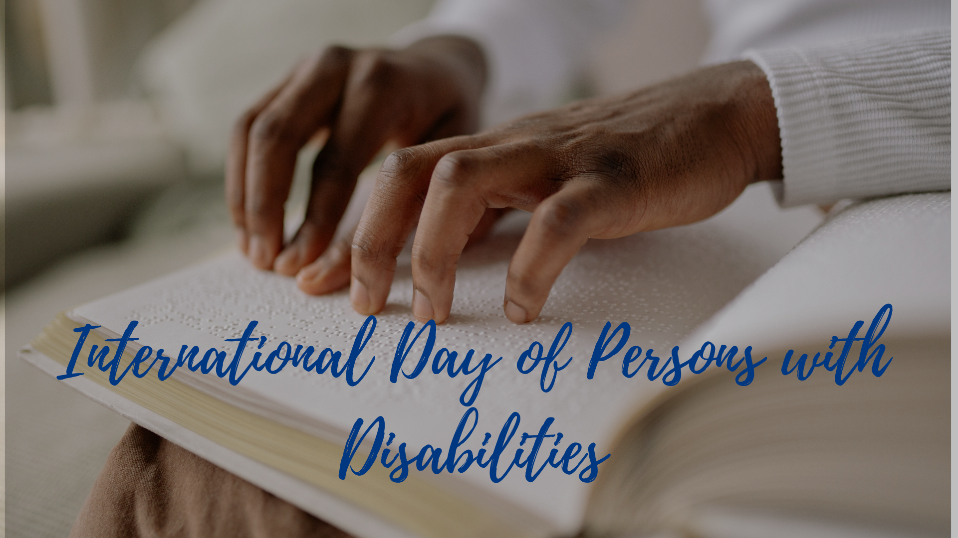 International day of persons with disabilities.