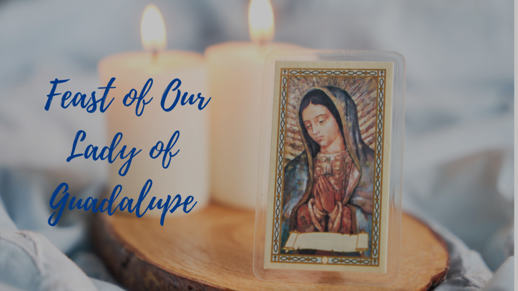 Feast of our lady of guadalupe.